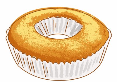 Ring-shaped cake